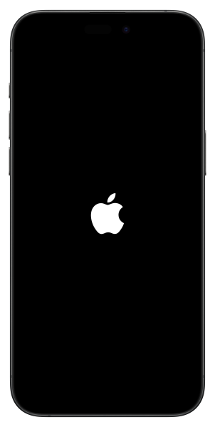 File:Iphone 15 Pro Max sur le logo apple.png